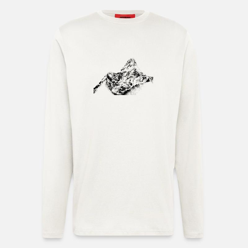 ama dablam - Longsleeve - made by SPREAD  - OFF WHITE