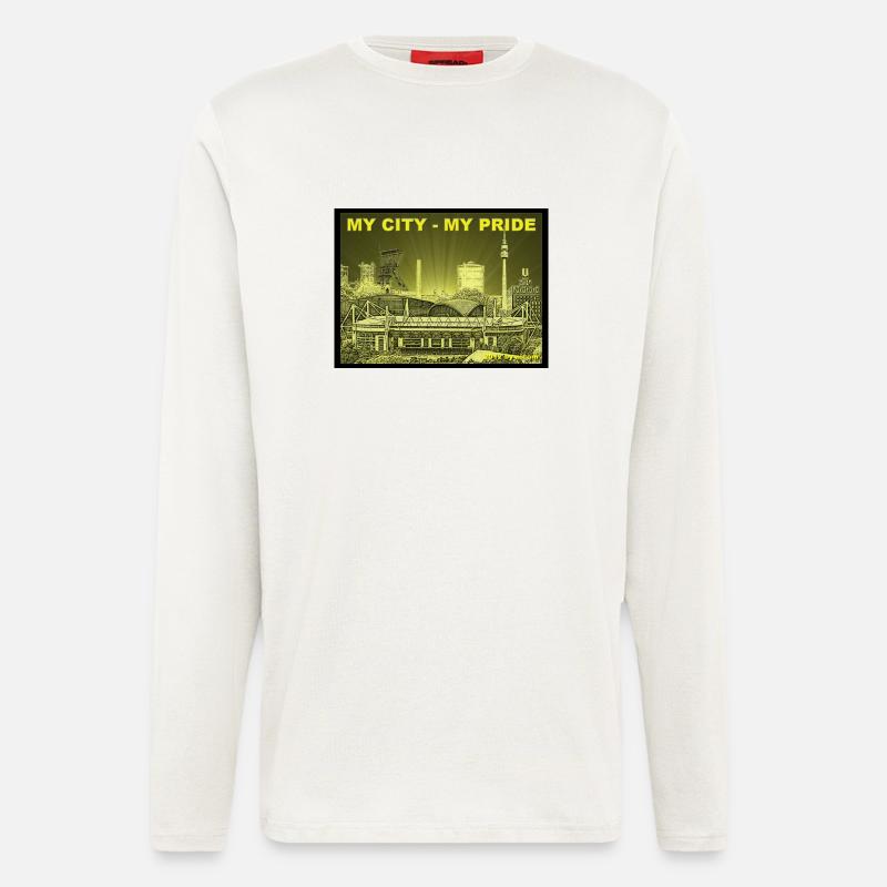 Dortmund-Pride - Langarmshirt - made by SPREAD  - OFF WHITE