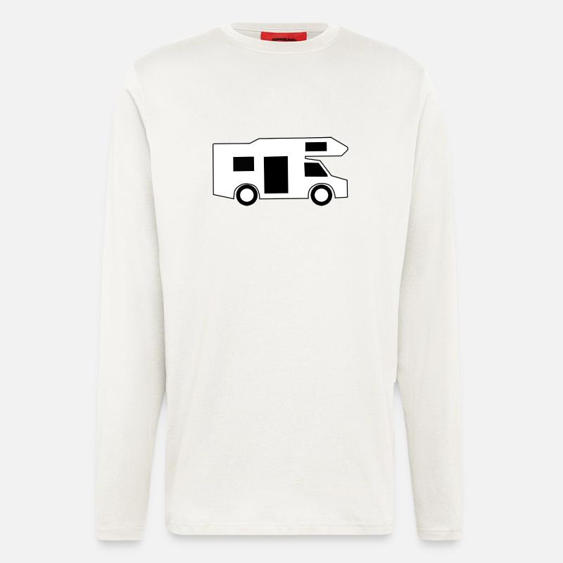 Wohnmobil / Geschenk - Langarmshirt - made by SPREAD  - OFF WHITE