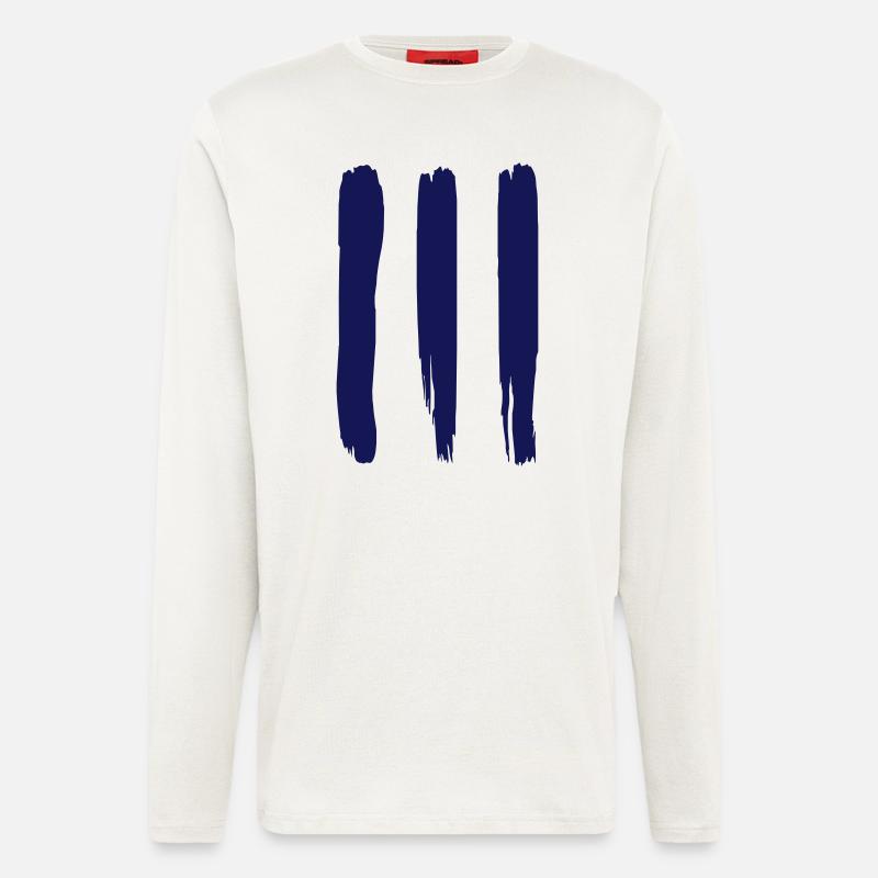 three stripes - Longsleeve - made by SPREAD  - OFF WHITE