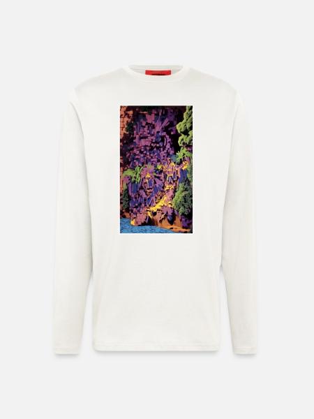 1990 Coast - Langarmshirt - made by SPREAD - OFF WHITE