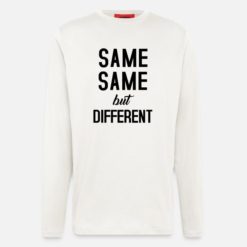 Same Same - Manches longues bio décontracté fabriqué en UE - OFF WHITE