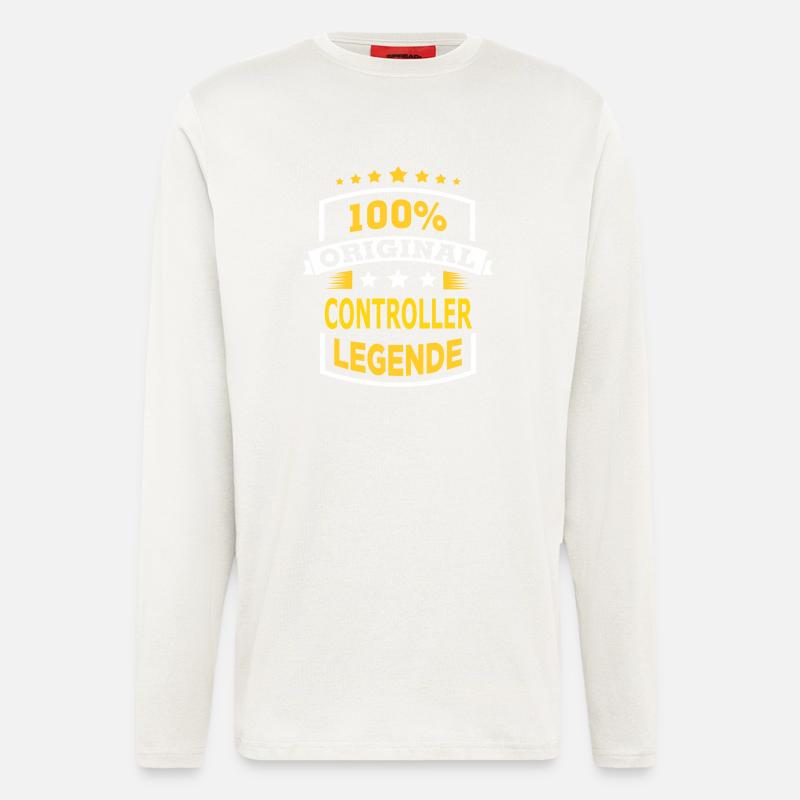 CONTROLLER - Langarmshirt - made by SPREAD  - OFF WHITE