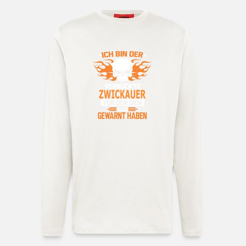 ZWICKAUER - Langarmshirt - made by SPREAD  - OFF WHITE