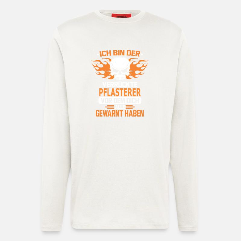 PFLASTERER - Langarmshirt - made by SPREAD  - OFF WHITE