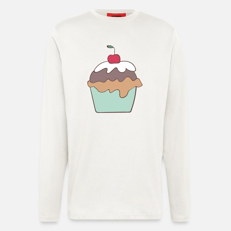 Cupcake - Langarmshirt - made by SPREAD  - OFF WHITE