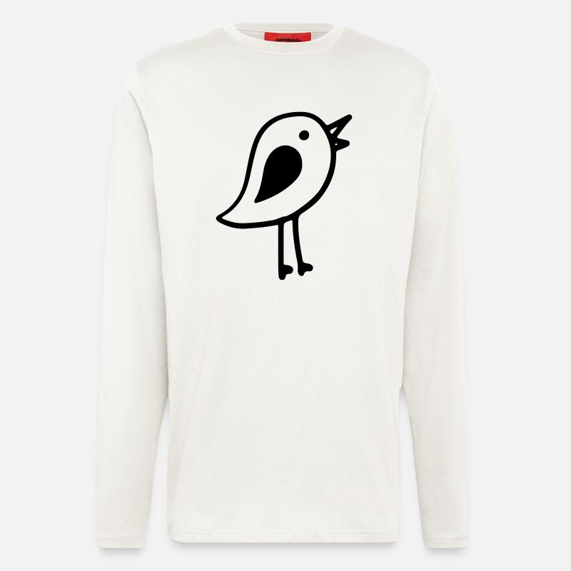 Vogel - Langarmshirt - made by SPREAD  - OFF WHITE