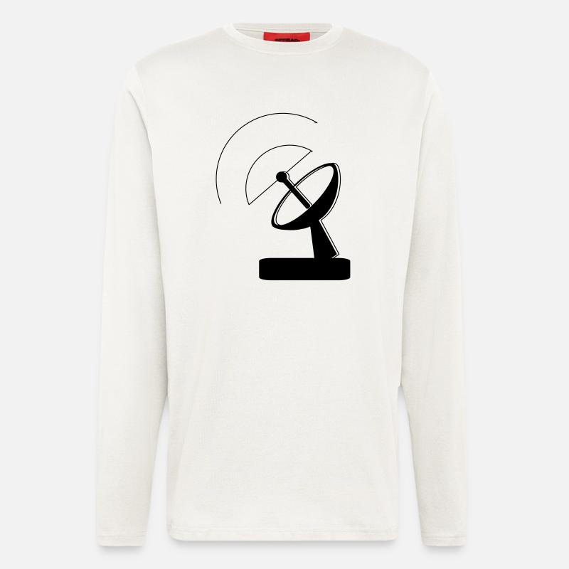 Antenne - Langarmshirt - made by SPREAD  - OFF WHITE