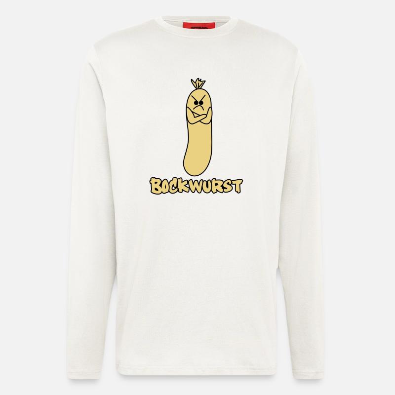 bockwurst - Langarmshirt - made by SPREAD  - OFF WHITE
