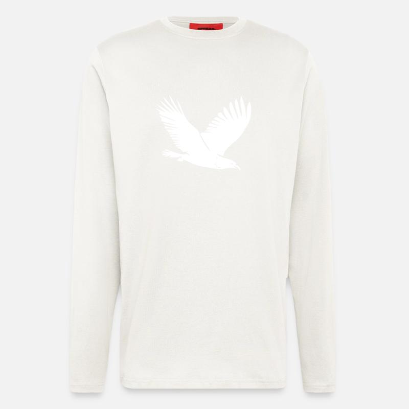 Vogel im Flug - Langarmshirt - made by SPREAD  - OFF WHITE