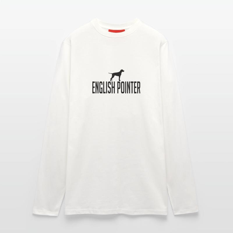 ENGLISH POINTER Hunderasse Langarmshirt - made by SPREAD 