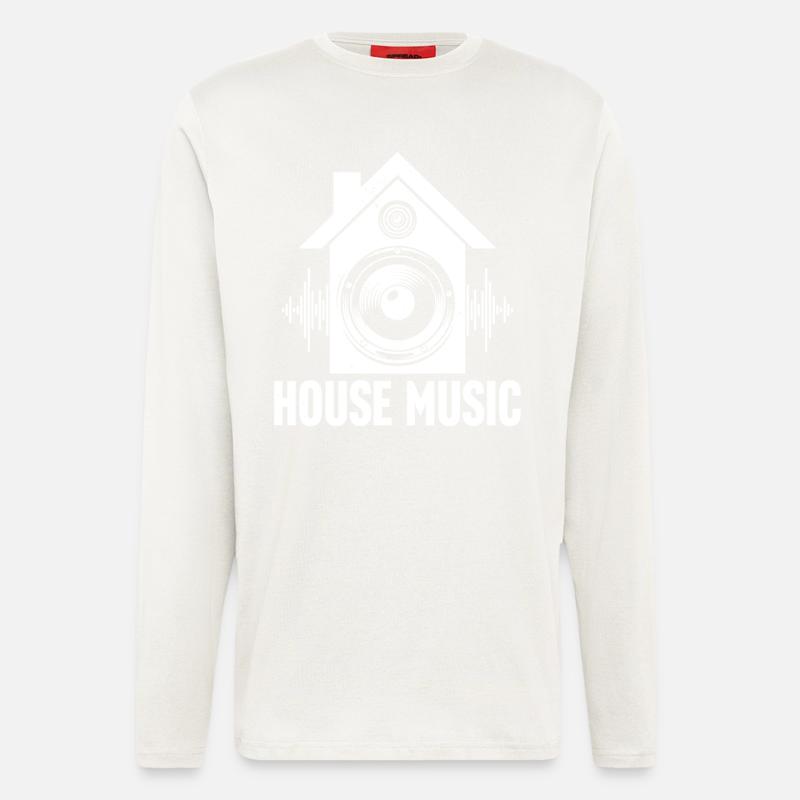 House - Langarmshirt - made by SPREAD  - OFF WHITE