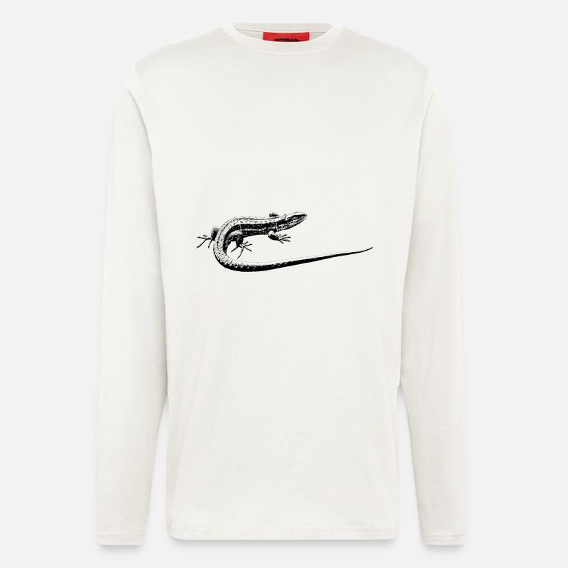 lizard - Longsleeve - made by SPREAD  - OFF WHITE