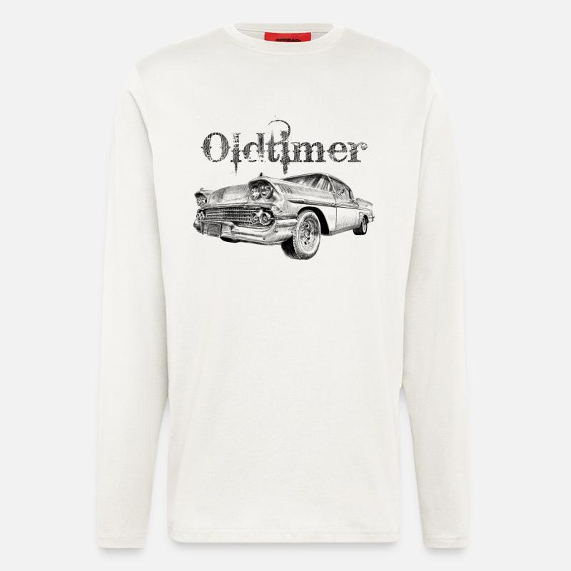 Oldtimer - Longsleeve - made by SPREAD  - OFF WHITE