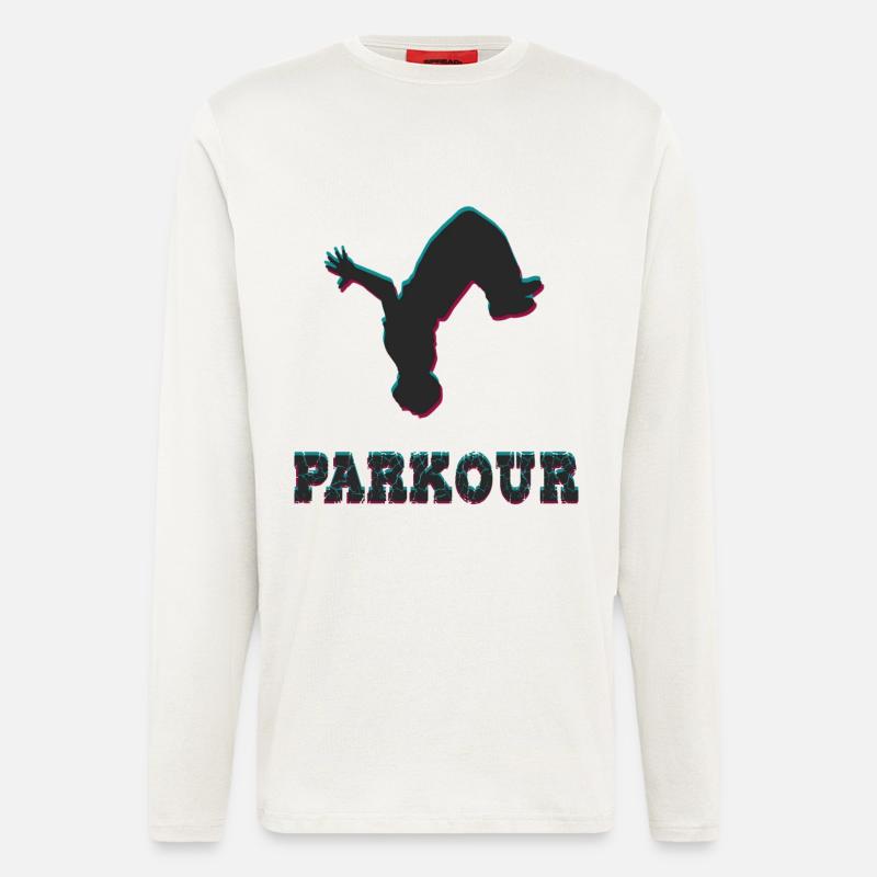 Parkour - Longsleeve - made by SPREAD  - OFF WHITE