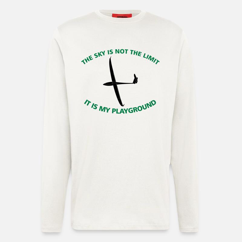Glider pilot gift - Longsleeve - made by SPREAD  - OFF WHITE