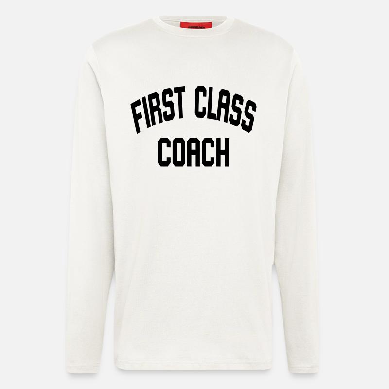 First class coach - Longsleeve - made by SPREAD  - OFF WHITE
