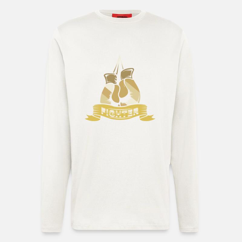 Fighter - Langarmshirt - made by SPREAD  - OFF WHITE
