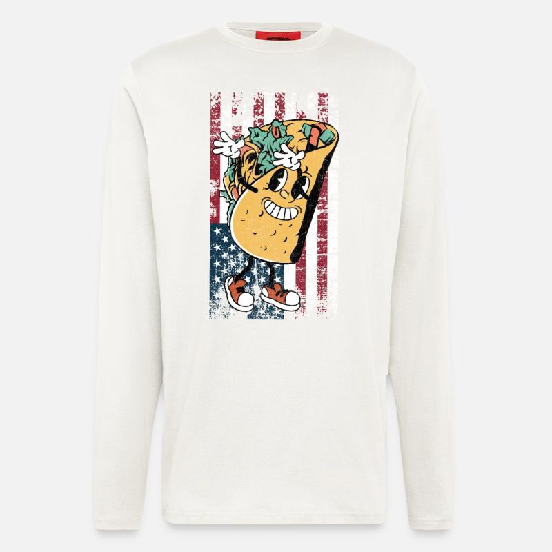 Taco - Langarmshirt - made by SPREAD  - OFF WHITE