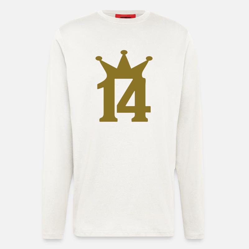 14 krone c1w7 - Langarmshirt - made by SPREAD - OFF WHITE