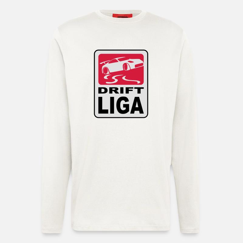drift_liga14 - Langarmshirt - made by SPREAD  - OFF WHITE