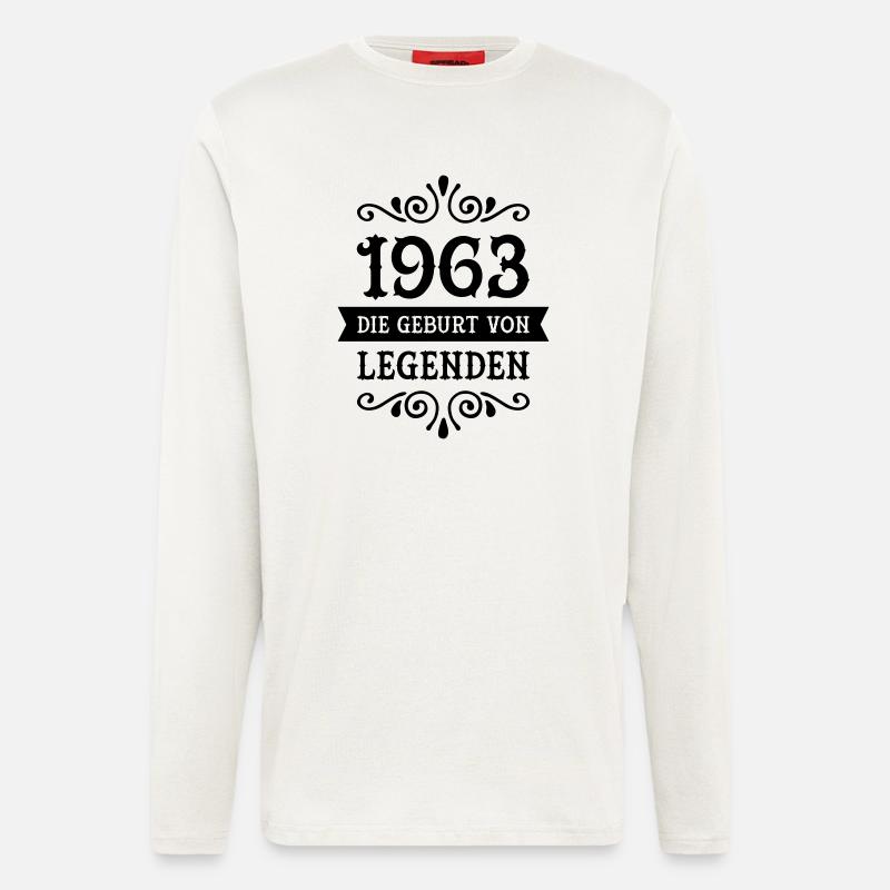 1963 Die Geburt Von Legenden - Longsleeve - made by SPREAD  - OFF WHITE