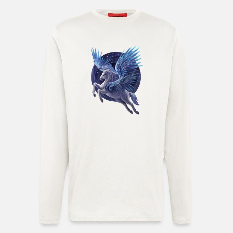 Pegasus - Longsleeve - made by SPREAD  - OFF WHITE