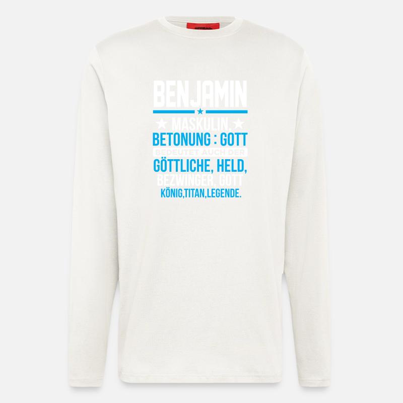 BENJAMIN - Titan - Langarmshirt - made by SPREAD  - OFF WHITE