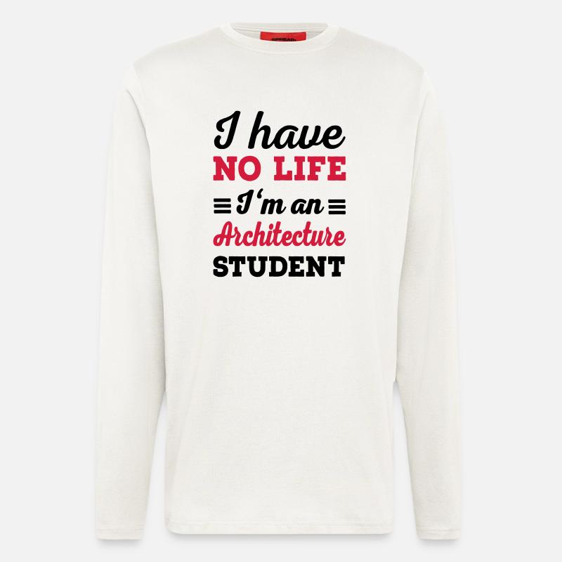 Architektur - Langarmshirt - made by SPREAD  - OFF WHITE