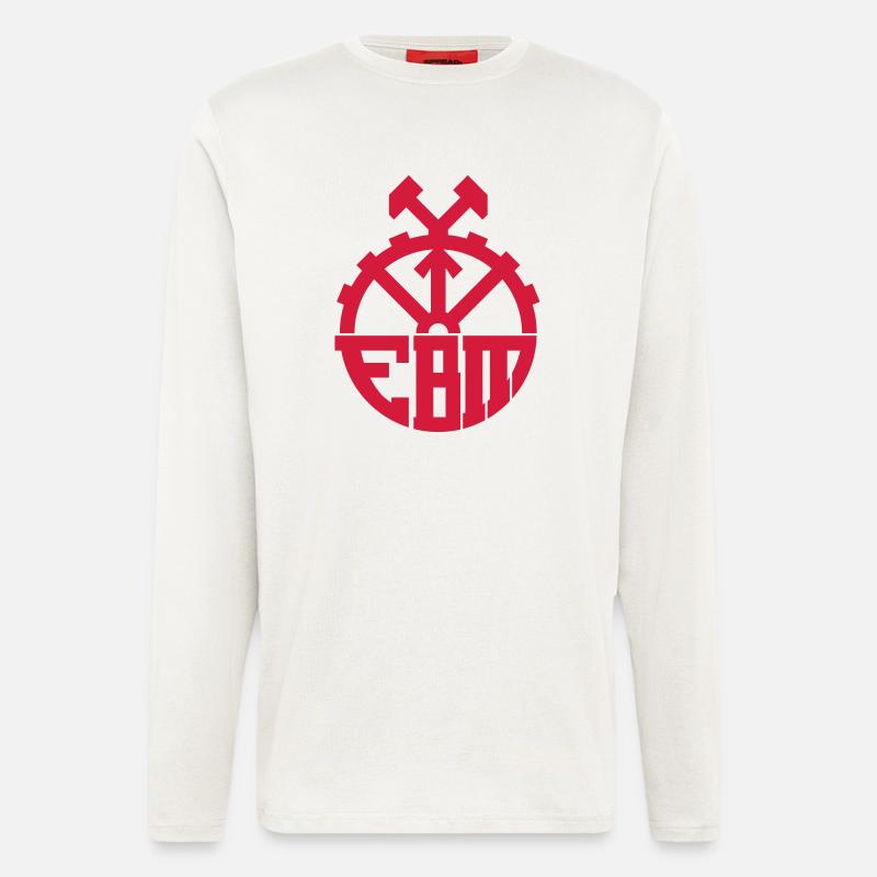 EBM - Langarmshirt - made by SPREAD  - OFF WHITE