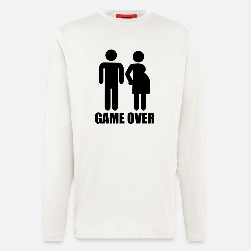 Schwanger - Langarmshirt - made by SPREAD  - OFF WHITE