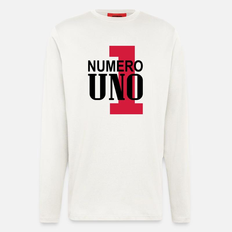 NUMERO UNO - Langarmshirt - made by SPREAD - OFF WHITE