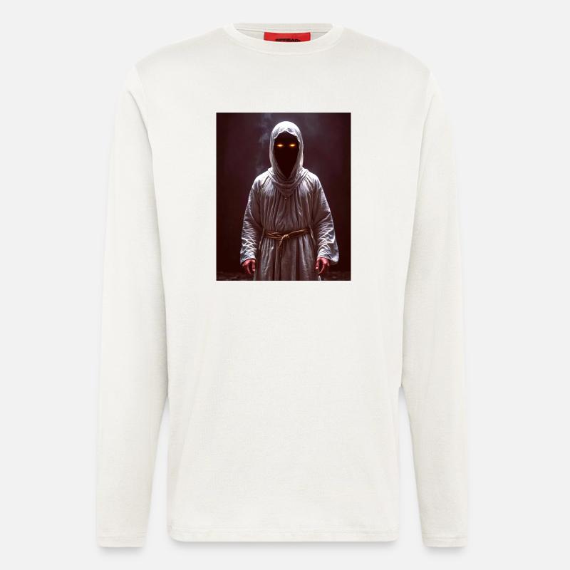 Noppera-bō Geist, der regungslos dasteht, - Langarmshirt - made by SPREAD  - OFF WHITE