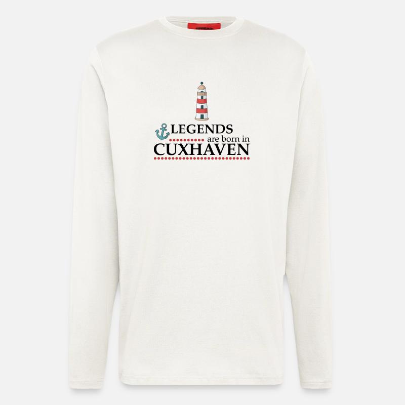 Cuxhaven - Langarmshirt - made by SPREAD  - OFF WHITE