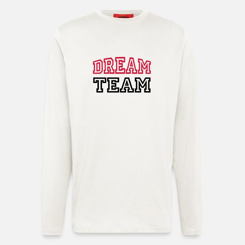 Dream Team - Longsleeve - made by SPREAD  - OFF WHITE