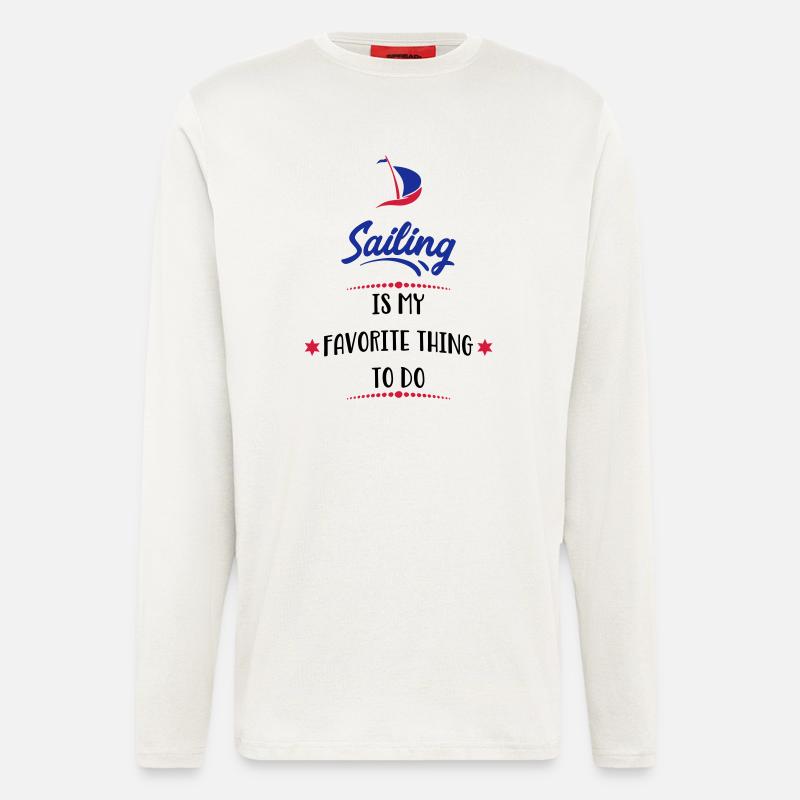 sailing - Longsleeve - made by SPREAD  - OFF WHITE