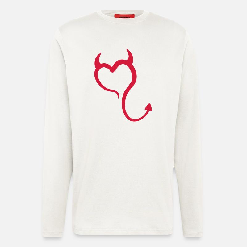 Little Devil 01 - Longsleeve - made by SPREAD  - OFF WHITE