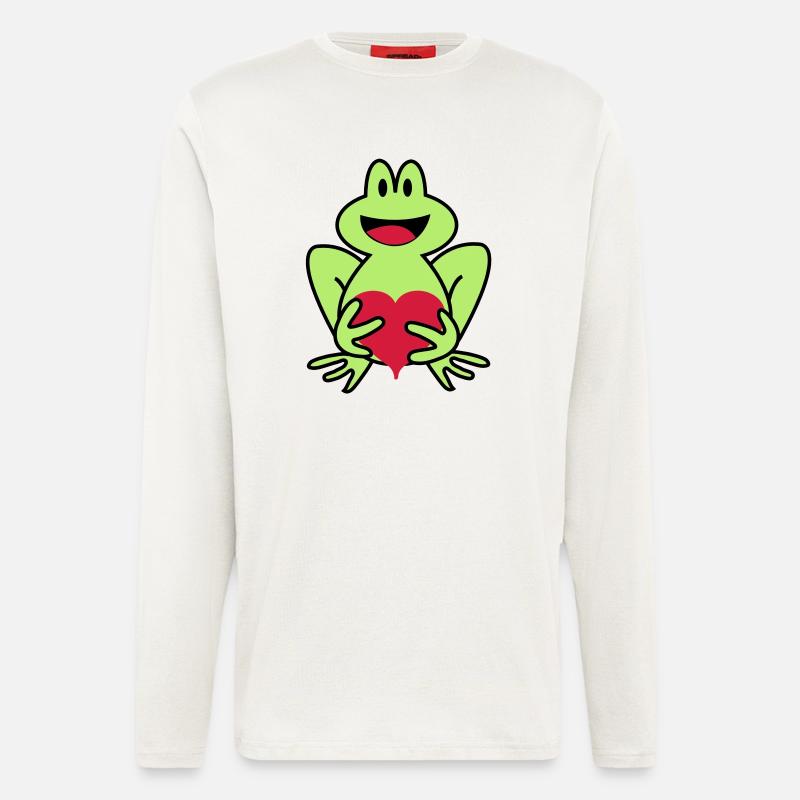 frosch - Langarmshirt - made by SPREAD  - OFF WHITE