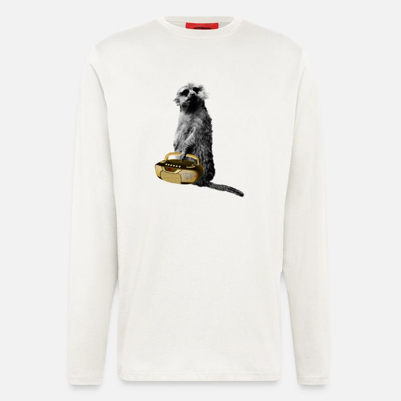 Erdmaennchenmucke - Langarmshirt - made by SPREAD  - OFF WHITE