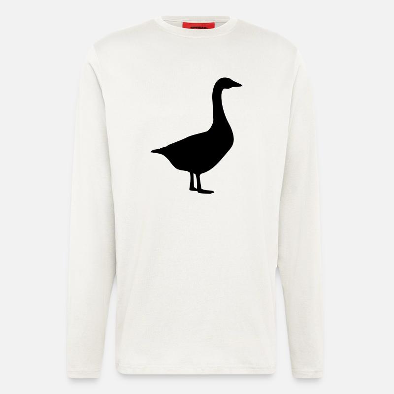 Gans - Langarmshirt - made by SPREAD  - OFF WHITE