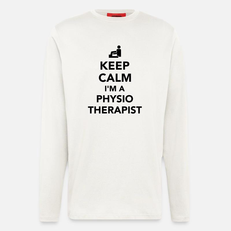 Physiotherapeut - Langarmshirt - made by SPREAD - OFF WHITE
