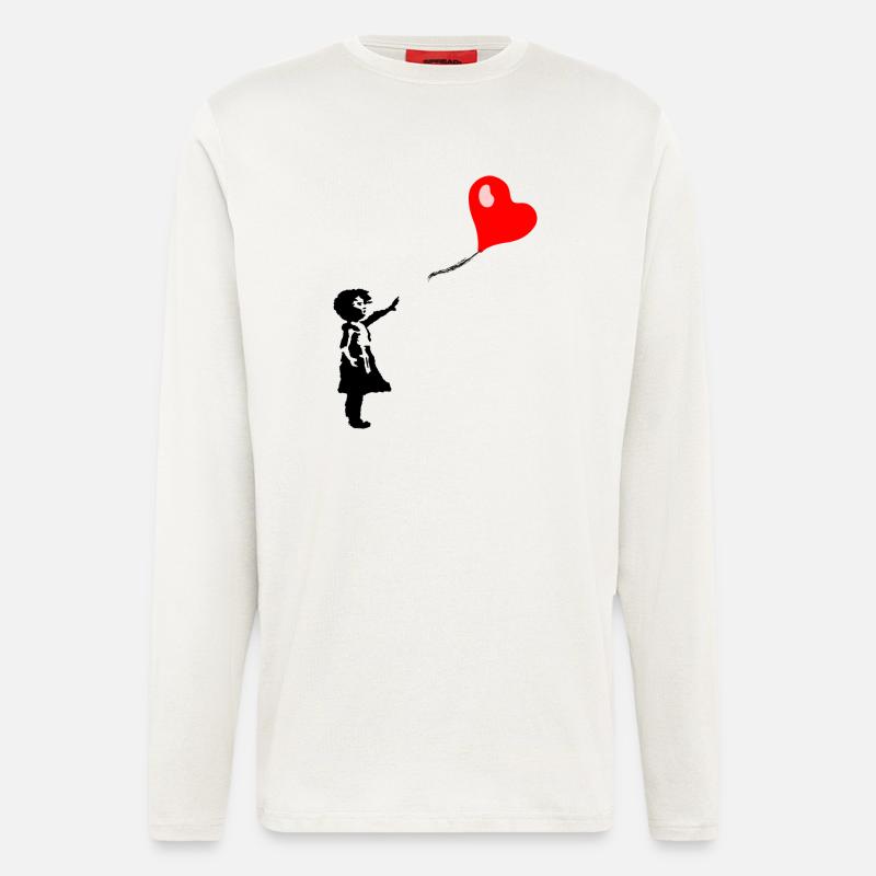 Ballon Kind - Langarmshirt - made by SPREAD  - OFF WHITE