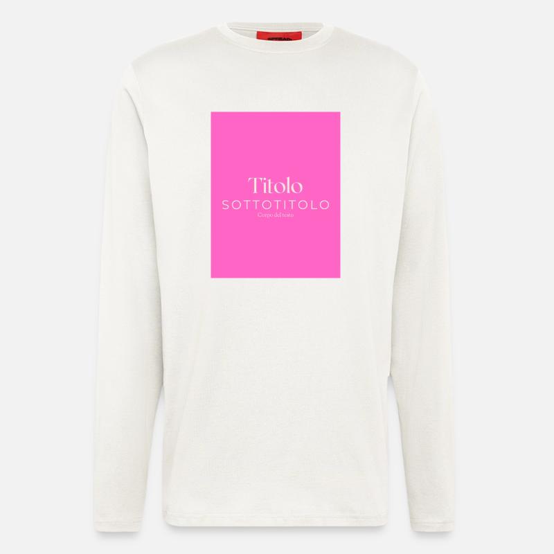 Title Two - Longsleeve - made by SPREAD  - OFF WHITE