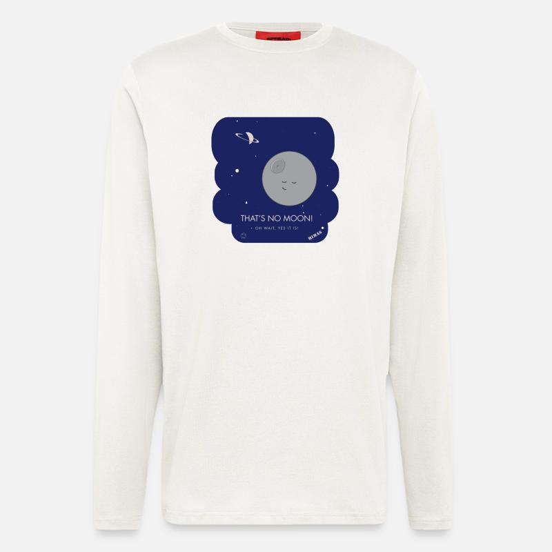 Mima - thats no moon - Longsleeve - made by SPREAD  - OFF WHITE