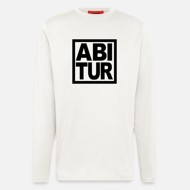 Abitur Abschluss - Langarmshirt - made by SPREAD  - OFF WHITE