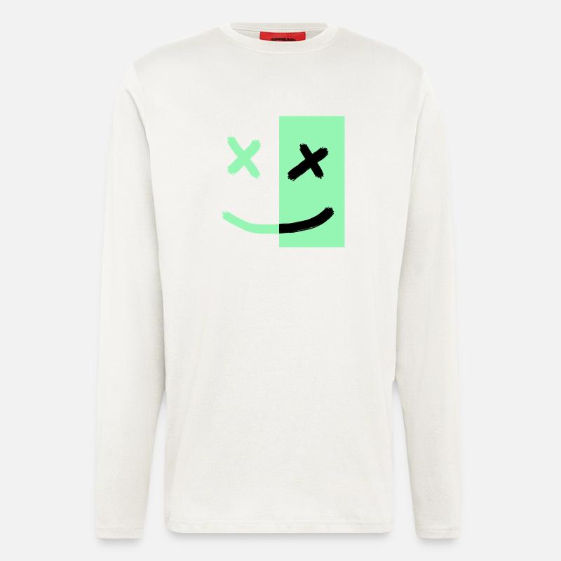 Smiley - Longsleeve - made by SPREAD  - OFF WHITE