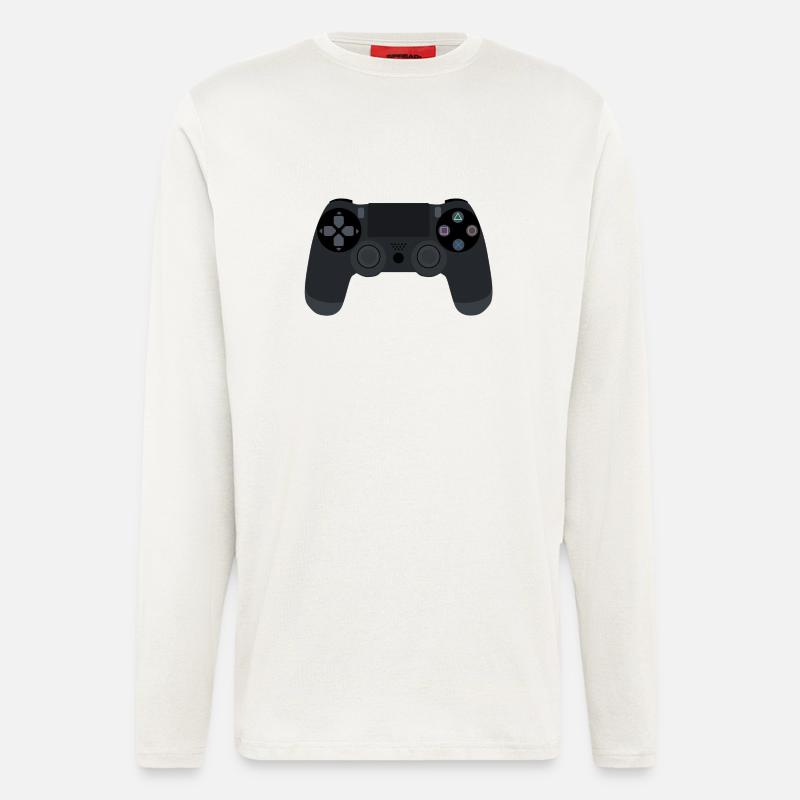 Game Controller - Langarmshirt - made by SPREAD  - OFF WHITE