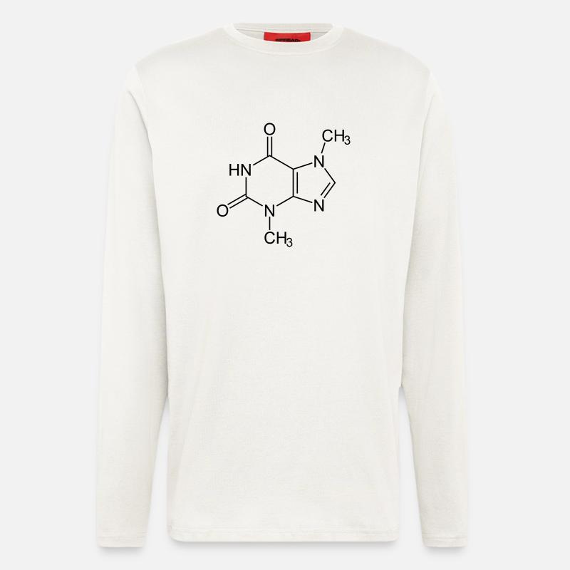 Theobromin - Langarmshirt - made by SPREAD  - OFF WHITE