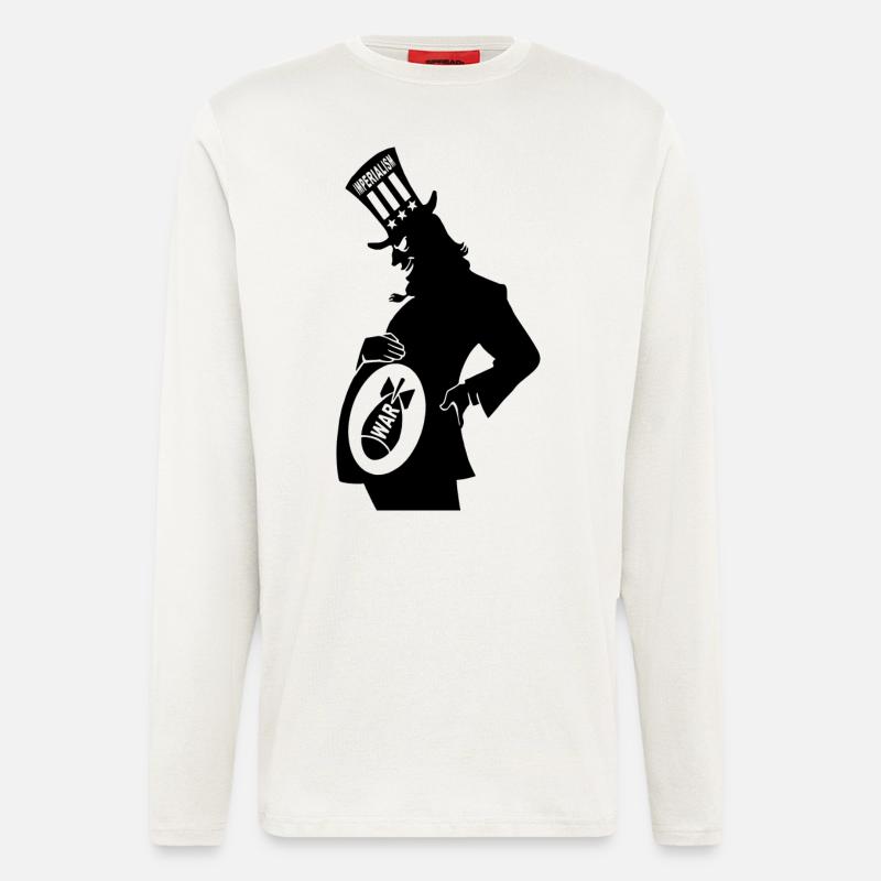 Imperialismus - Langarmshirt - made by SPREAD  - OFF WHITE