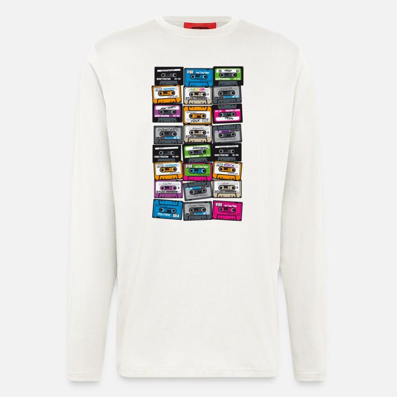 My First Playlist - Langarmshirt - made by SPREAD  - OFF WHITE